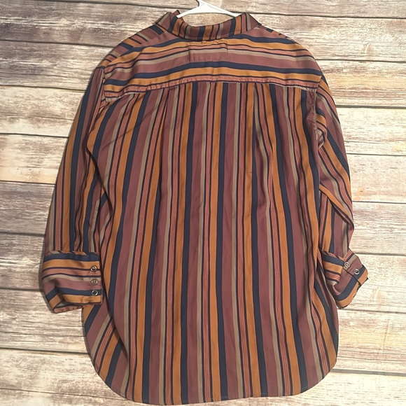 We The Free/ Free People Striped oversized Shirt - Picture 6 of 6